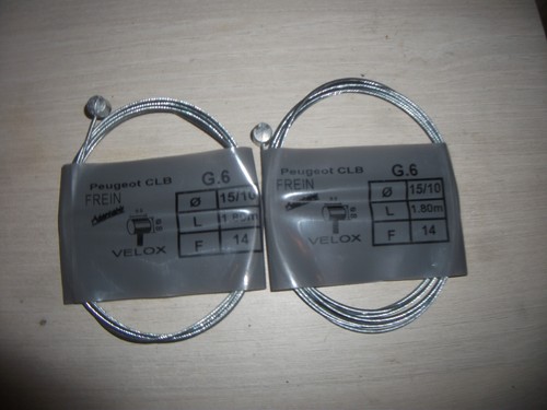Jeu cables frein peugeot - cables,