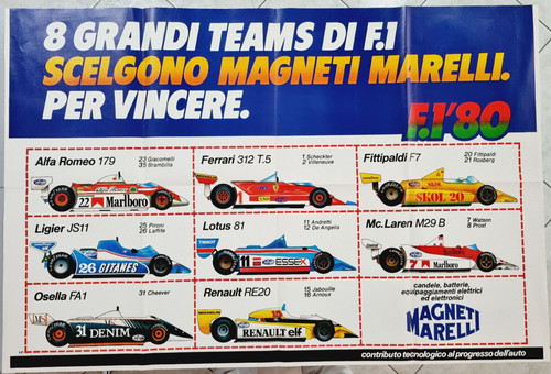 Affiches magneti marelli - magneti,