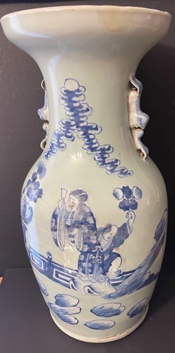 Large chinese blue and - chinese,