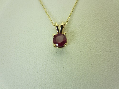Pendentif collier solitaire - pendentif,