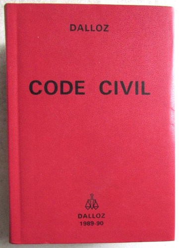 Code civil dalloz 1989 - dalloz, 1989-90