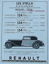 PUBLICITE RENAULT VOITURES