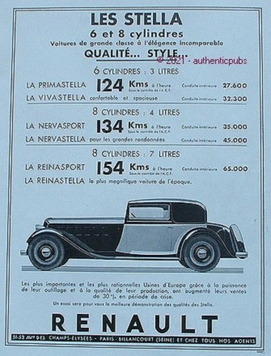 Publicite renault voitures - publicite,