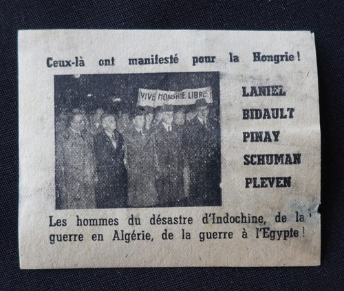 Tract papillon politique