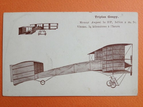 Cpa aviation triplan - cpa, goupy