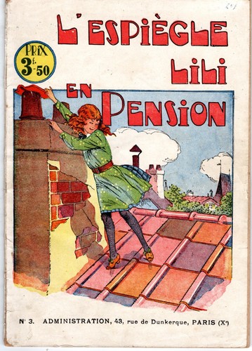 Espiegle lili en pension - l'espiegle,