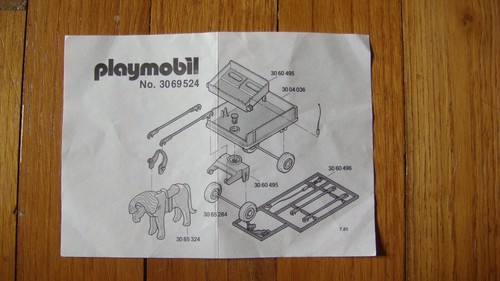 Playmobil 3583 vintage enfants