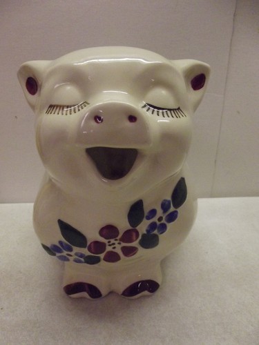 Shawnee smiley pig pitcher - smiley,