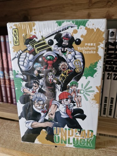 Coffret manga undead unluck - unluck,