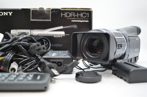 Top mint box sony hdr - top, hdr-hc1