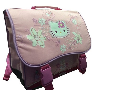 Cartable hello kitty rose - kitty,