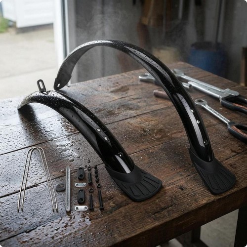 Garde boue vélo avant et - garde-boue, vélo,