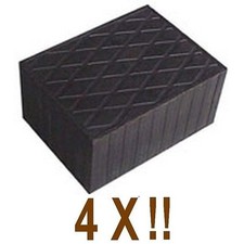 4Xbloc de caoutchouc160x120x80