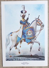 Rigo : Le Plumet, planche ES 4 : Garde Impériale Régiment des Dragons 1810