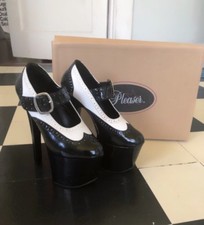 Pleaser Wingtip Tuxedo