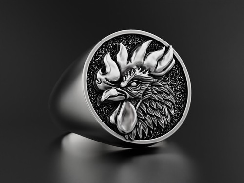 Chevalière argent 925 - chevalière, en