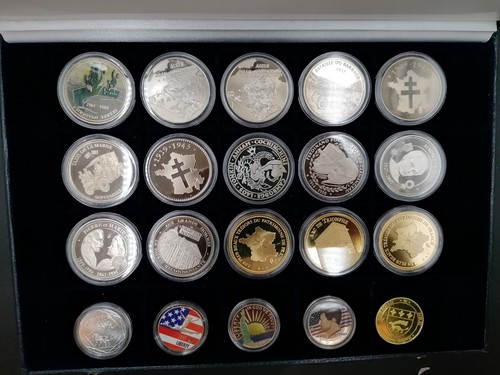 Coffret médailles - 20,