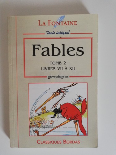 Fables fontaine livres - de,