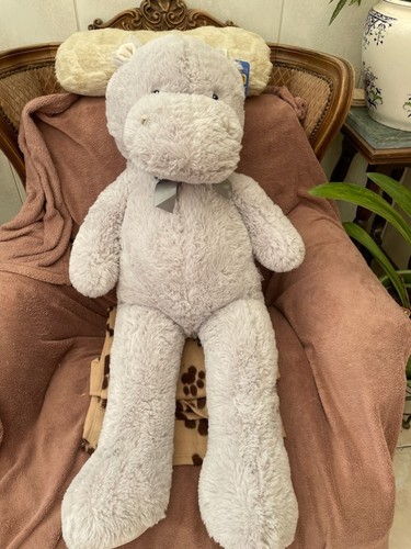 Peluche hippopotame 100 cm - peluche,