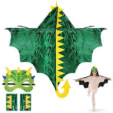 Cape Dinosaure 3pcs Costume