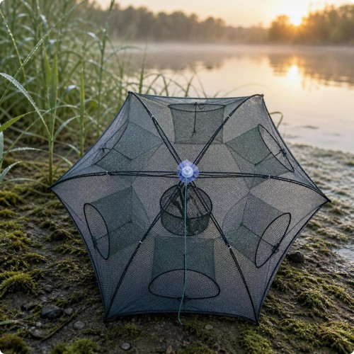 Nasse pêche pliable - nasse, |