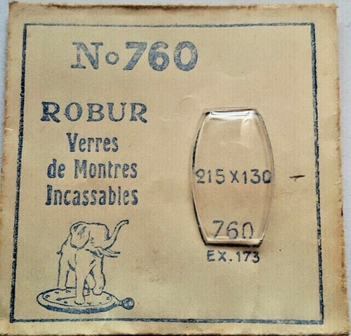 Verre robur plexi 760 pour - verre, n°