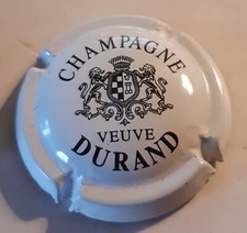 Capsules de Champagne ou plaques de muselet, VEUVE DURAND - H13 - BLANC ET NOIR