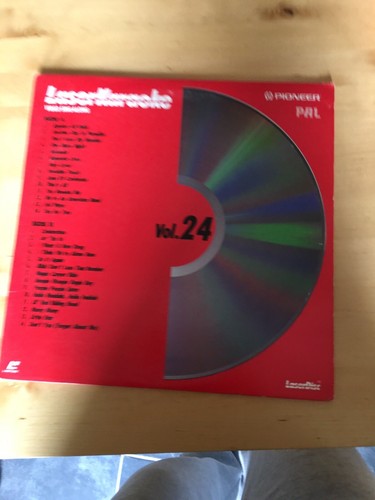 Laserdisc karaoke volume - karaoke, 24