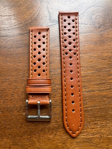 Bracelet cuir caramel - bracelet,