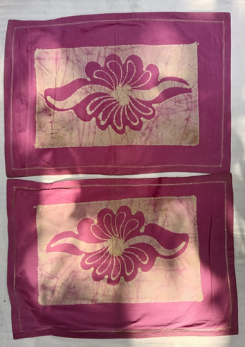 Batik taies oreiller - 2, d'oreiller