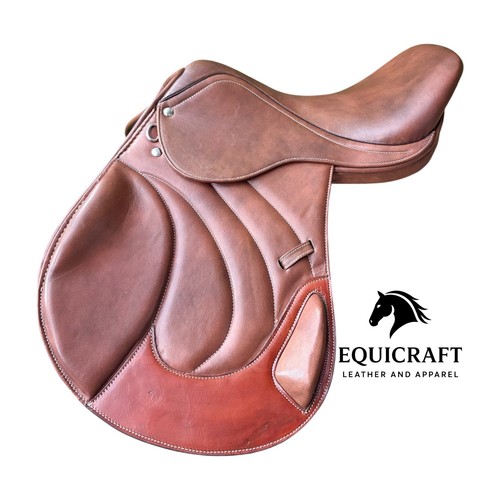 Selle cheval cuir - cheval, à