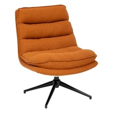 Fauteuil Pivotant "Harper" 87cm Ambre