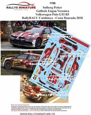 DECALS 1/18 REF 1196 VW POLO