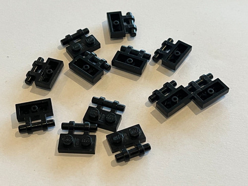 Lego black plate 2540 - plate,