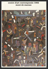 CPM Antonio SEGUI - Textura de verrano, Art contemporain Mont-de-Marsan 1992