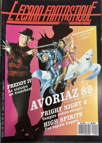 Magazine ecran fantastique - magazine,