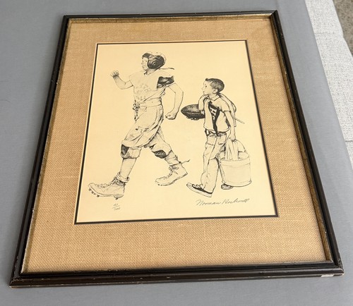 Norman rockwell football - rockwell, "football