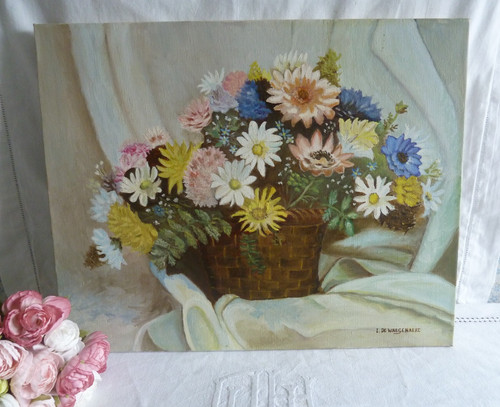 Tableau huile sur toile nature