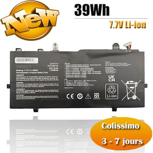 5060mah c21n1714 batterie - c21n1714,