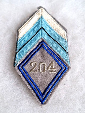 Un insigne tissu militaire