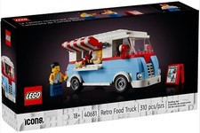 LEGO ICONS 40681 camion restaurant VINTAGE NEUF
