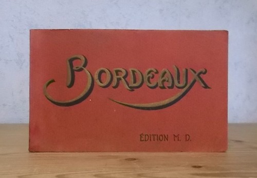 Cpa bordeaux carnet 20 - carnet,