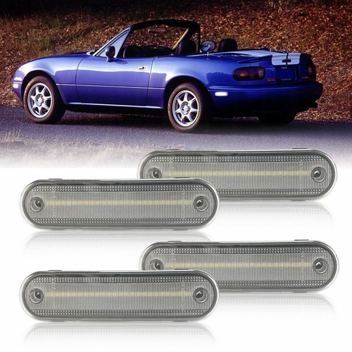 Clear front rear side marker - +,