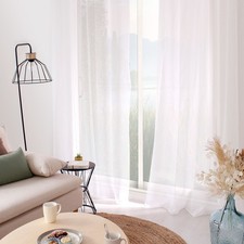 Rideau Voilage à Œillets