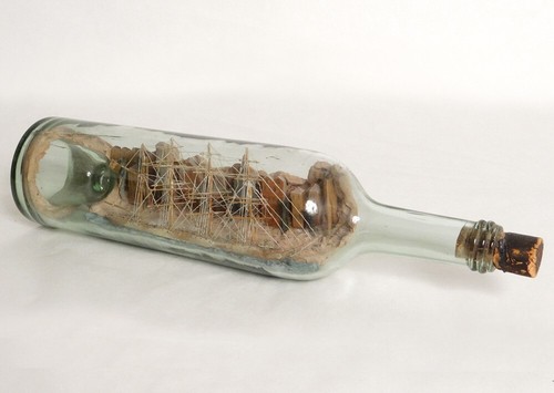 Maquette bateau bouteille - , 4