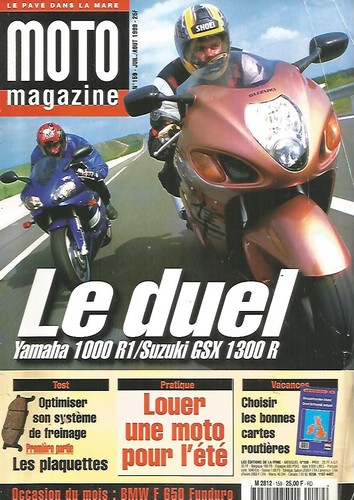 Moto magazine 159 yam 1000 - moto,
