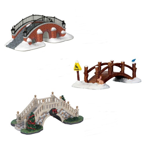Lemax pont noël accessoires - lemax,