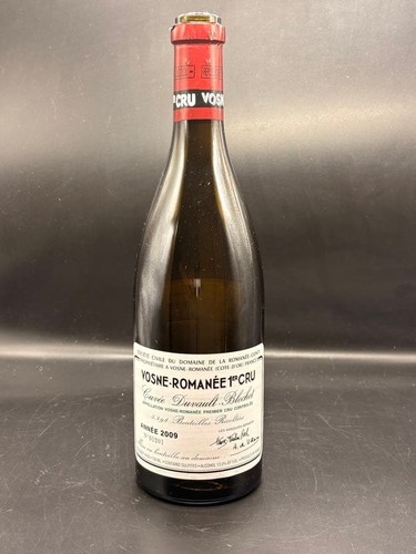 Bouteille vide romanee - vide, romanee-conti
