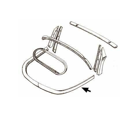 Bois tour lunette arrière - , 3