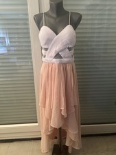 Robe Asymétrique Rose Poudré